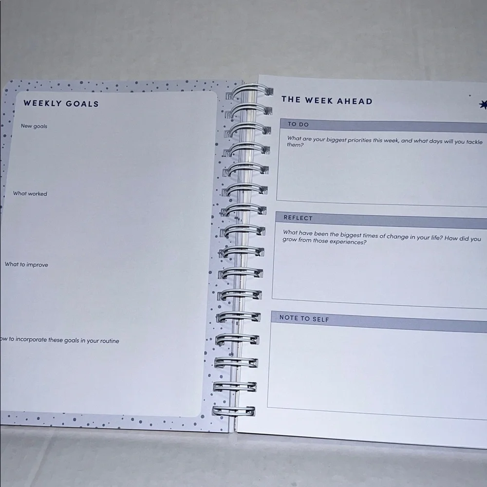 The Best Is Yet to Come Undated Planner 52-Week Routine Builder MonthlyWellness